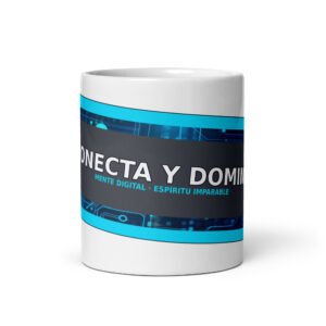 White glossy mug: imagen 4