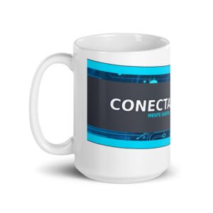White glossy mug: imagen 6