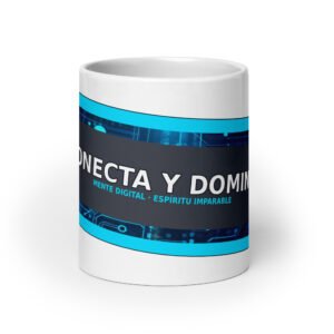 White glossy mug: imagen 9